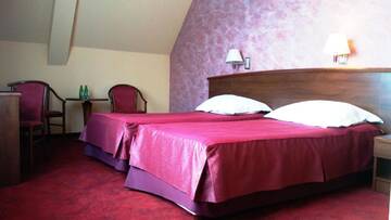 Фото номера Двухместный номер с 1 кроватью или 2 отдельными кроватями Отель Hotel Zawiercie г. Заверце 2